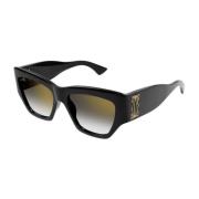 Stijlvolle zonnebril voor jouw look Cartier , Black , Unisex