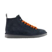 Blauwe Sneakers P01 Enkellaarzen Panchic , Blue , Heren