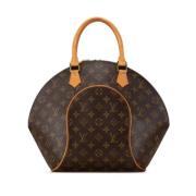 Pre-owned Canvas handbags Louis Vuitton Vintage , Brown , Dames