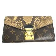 Pre-owned Fabric wallets Louis Vuitton Vintage , Brown , Dames