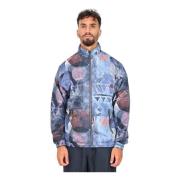 Blauwe Windbreaker Jas voor Mannen Australian , Multicolor , Heren