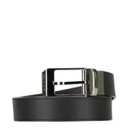 Pre-owned Leather belts Louis Vuitton Vintage , Black , Dames