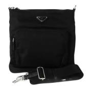 Pre-owned Fabric prada-bags Prada Vintage , Black , Dames