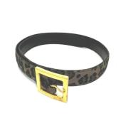 Pre-owned Fabric belts Fendi Vintage , Brown , Dames