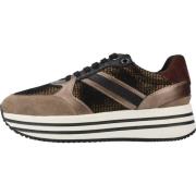 Stijlvolle Damessneakers Geox , Brown , Dames