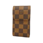 Pre-owned Fabric home-office Louis Vuitton Vintage , Brown , Heren