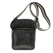 Pre-owned Leather shoulder-bags Bally Pre-owned , Black , Heren