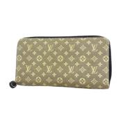 Pre-owned Fabric wallets Louis Vuitton Vintage , Beige , Dames