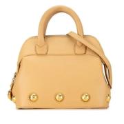 Pre-owned Leather handbags Salvatore Ferragamo Pre-owned , Beige , Dam...