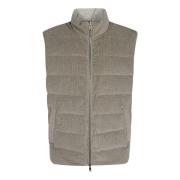 Stijlvolle Vest Nude & Neutrals Eleventy , Beige , Heren