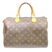 Pre-owned Fabric louis-vuitton-bags Louis Vuitton Vintage , Brown , Da...