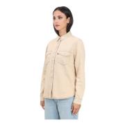 Western Denim Casual Shirt Levi's , Beige , Dames