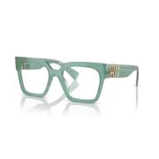 Stijlvolle Vista Zonnebrillencollectie Miu Miu , Blue , Unisex