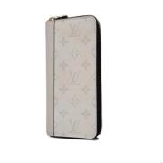 Pre-owned Fabric wallets Louis Vuitton Vintage , Gray , Dames