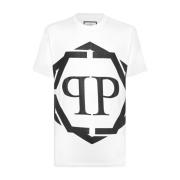 Casual Heren T-shirt Philipp Plein , White , Heren