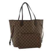 Pre-owned Canvas shoulder-bags Louis Vuitton Vintage , Brown , Dames