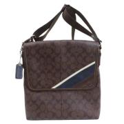 Pre-owned Leather crossbody-bags Coach Pre-owned , Brown , Dames