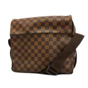 Pre-owned Fabric louis-vuitton-bags Louis Vuitton Vintage , Brown , Da...