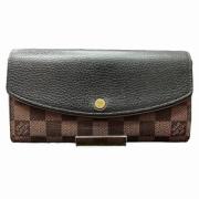 Pre-owned Fabric wallets Louis Vuitton Vintage , Brown , Dames