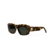 Elegante zonnebril voor stijlvolle look Celine , Brown , Unisex