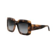 Elegante zonnebril voor stijlvolle look Celine , Brown , Unisex