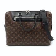 Pre-owned Coated canvas handbags Louis Vuitton Vintage , Brown , Dames