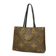 Pre-owned Fabric louis-vuitton-bags Louis Vuitton Vintage , Brown , Da...