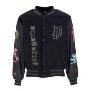 Zwarte College Jack Street Style Propaganda , Black , Heren