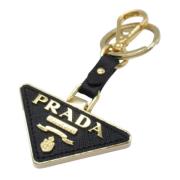 Pre-owned Leather key-holders Prada Vintage , Black , Heren