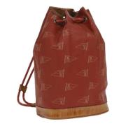 Pre-owned Leather louis-vuitton-bags Louis Vuitton Vintage , Red , Dam...