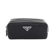 Pre-owned Leather prada-bags Prada Vintage , Black , Dames