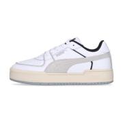 Retro Stijl Wit/Grijs Sneakers Puma , White , Heren