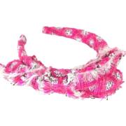 Pre-owned Fabric hair-accessories Chanel Vintage , Pink , Dames