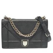 Pre-owned Leather dior-bags Dior Vintage , Black , Dames