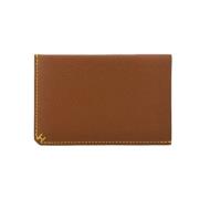 Pre-owned Leather wallets Hermès Vintage , Brown , Dames