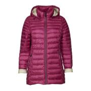 Gewatteerde Lichtgewicht Donsjas Roze/Zand Danwear , Pink , Dames