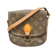 Pre-owned Fabric louis-vuitton-bags Louis Vuitton Vintage , Brown , Da...