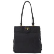 Pre-owned Nylon prada-bags Prada Vintage , Black , Dames