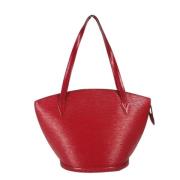 Pre-owned Leather louis-vuitton-bags Louis Vuitton Vintage , Red , Dam...