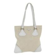 Pre-owned Canvas prada-bags Prada Vintage , Beige , Dames