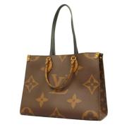 Pre-owned Fabric louis-vuitton-bags Louis Vuitton Vintage , Brown , Da...