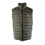 Groene Bodywarmer voor Heren Stone Island , Green , Heren