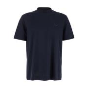 Aquila Floccata T-shirt voor heren Emporio Armani , Blue , Heren