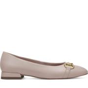 Elegante Gesloten Ballerina`s in Beige Tamaris , Beige , Dames