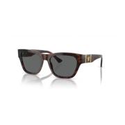 Stijlvolle zonnebril voor jouw look Versace , Brown , Unisex