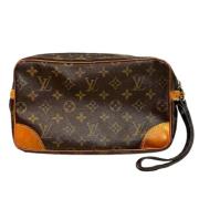 Pre-owned Fabric louis-vuitton-bags Louis Vuitton Vintage , Brown , Da...