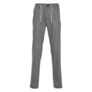 Kasjmiermix Slim-Fit Broek Eleventy , Gray , Heren