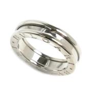 Pre-owned White Gold rings Bvlgari Vintage , Gray , Dames