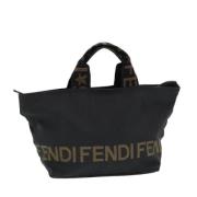 Pre-owned Nylon handbags Fendi Vintage , Black , Dames