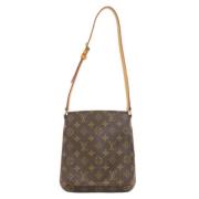 Pre-owned Canvas louis-vuitton-bags Louis Vuitton Vintage , Brown , Da...